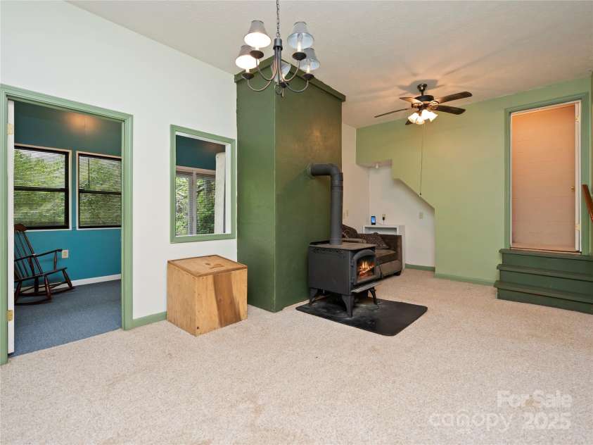 218 McGuffey Ridge Ridge, Gerton, NC 28735.  MLS# CAR4268730, YatesRealty ID 20383. Basement