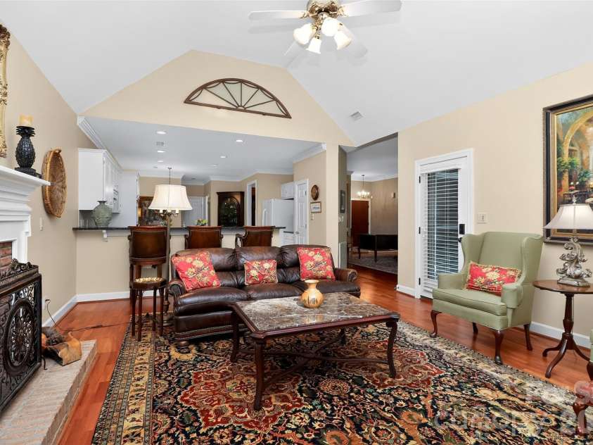 8902 Taunton Drive, Huntersville, NC 28078.  MLS# CAR4376443, YatesRealty ID 20389. DEN AREA LOOKING TOWARDS KITCHEN