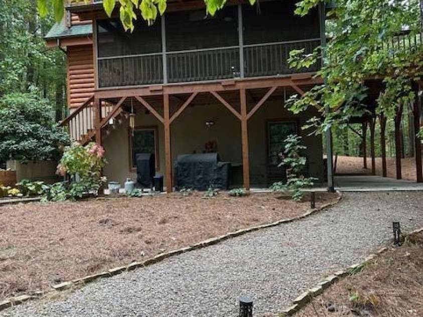 106 Lake Terrace Drive, Nebo, NC 28761.  MLS# CAR4302571, YatesRealty ID 2040. Lower Level