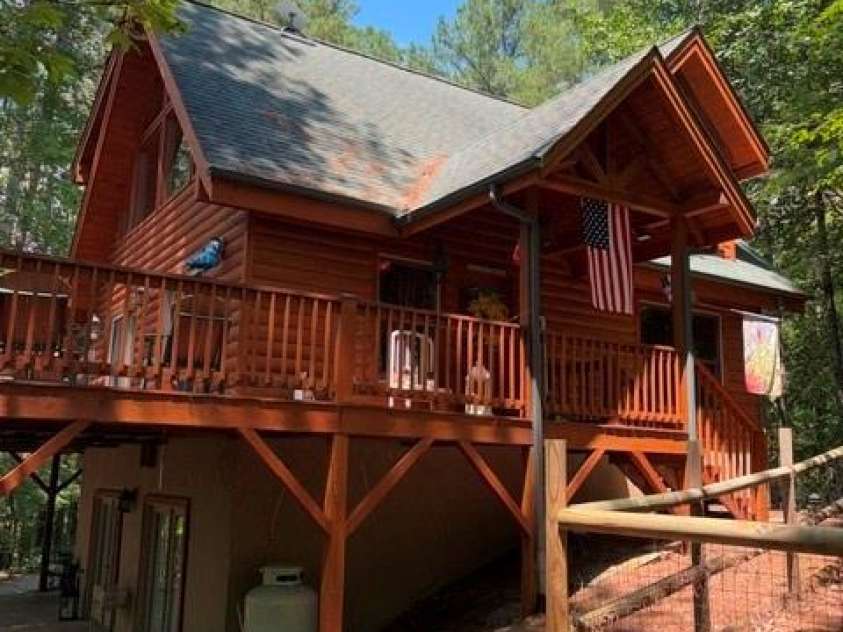 106 Lake Terrace Drive, Nebo, NC 28761.  MLS# CAR4302571, YatesRealty ID 2040. Lower Level