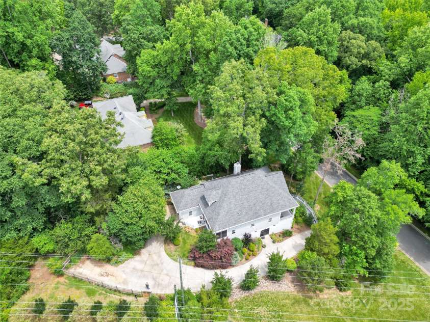 267 Ikerd Drive, Concord, NC 28025.  MLS# CAR4264417, YatesRealty ID 20402. Arial view of property