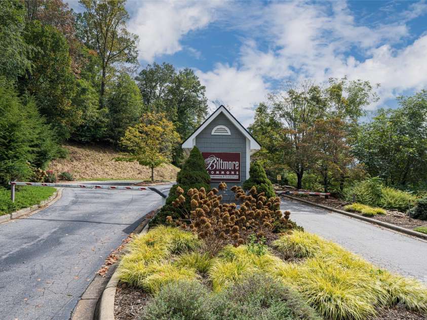 4805 Breakers Lane, Asheville, NC 28806.  MLS# CAR4307390, YatesRealty ID 2041. Gated entrance to Biltmore Commons.