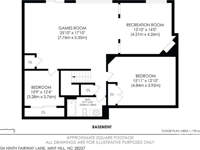 7704 Ninth Fairway Lane, Mint Hill, NC 28227.  MLS# CAR4267210, YatesRealty ID 20421. 