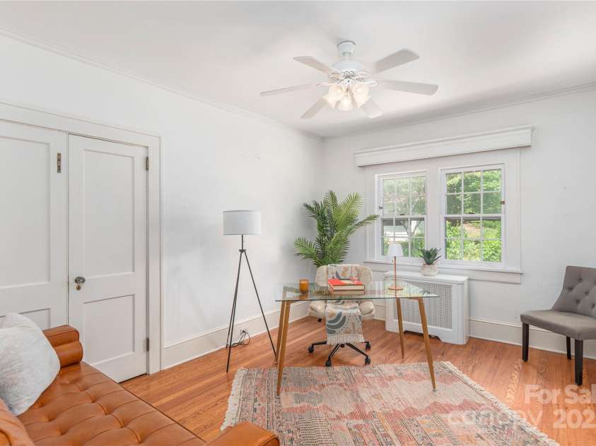 118 Glen Falls Road, Asheville, NC 28804.  MLS# CAR4266681, YatesRealty ID 20423. Bedroom/Office