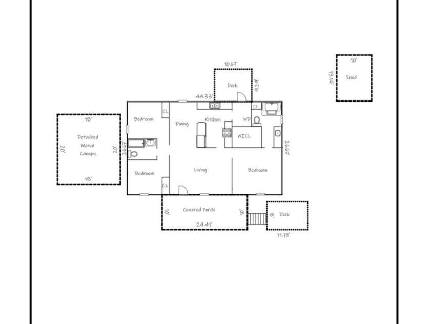 51 Emily Lane, Taylorsville, NC 28681.  MLS# CAR4262976, YatesRealty ID 20435. 