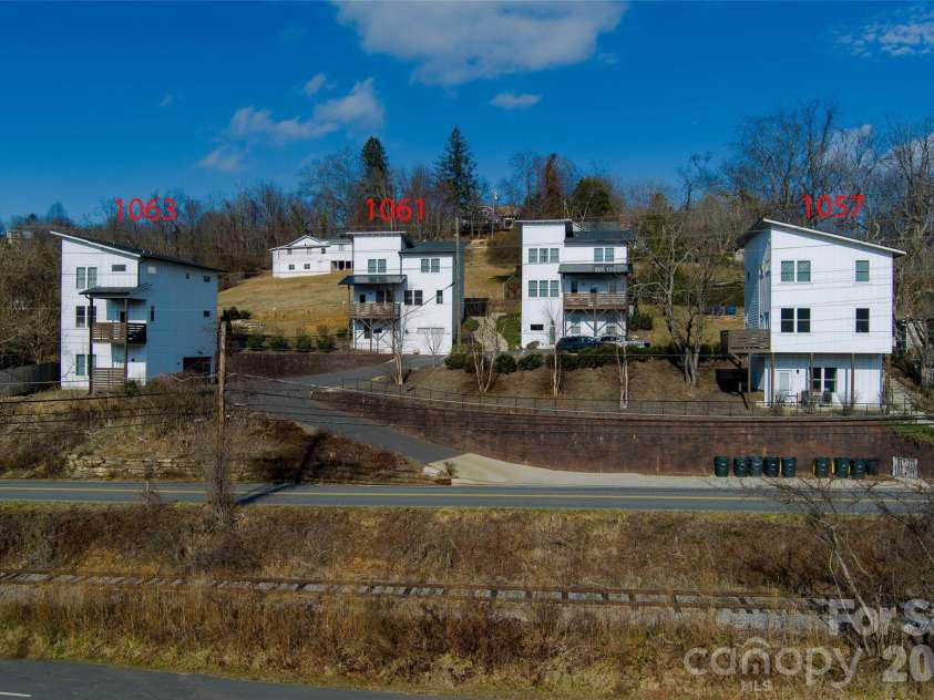 1061 and 1063 Riverside Drive, Asheville, NC 28804.  MLS# CAR4333567, YatesRealty ID 2044. 