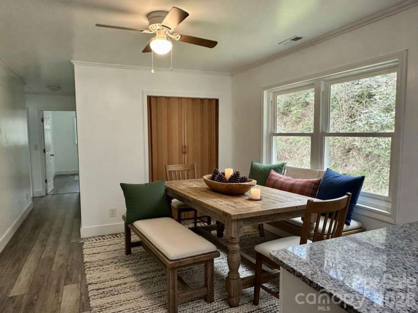 8855 Bugger Hollow Road, Newland, NC 28657.  MLS# CAR4375390, YatesRealty ID 20445. Ai Staged