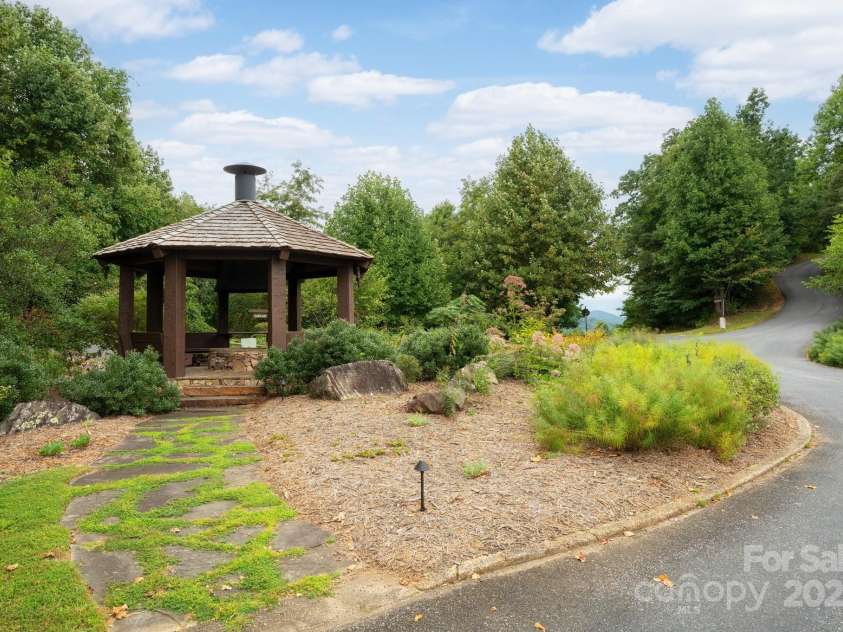 499 Warbler Lane, Black Mountain, NC 28711.  MLS# CAR4230547, YatesRealty ID 2045. Community Gazebo