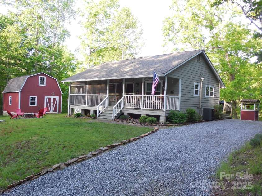 111 Hawks Court, Lake Lure, NC 28746.  MLS# CAR4233649, YatesRealty ID 2046. 