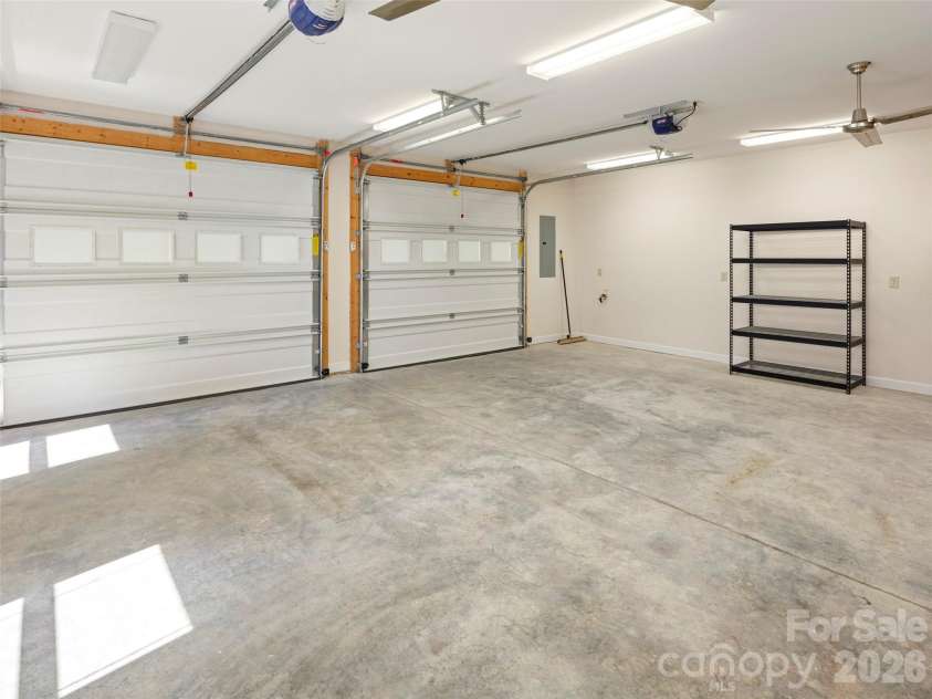 88 Brown Bear Way, Waynesville, NC 28786.  MLS# CAR4307371, YatesRealty ID 2046. Additional Detached Garage with workshop/studio space