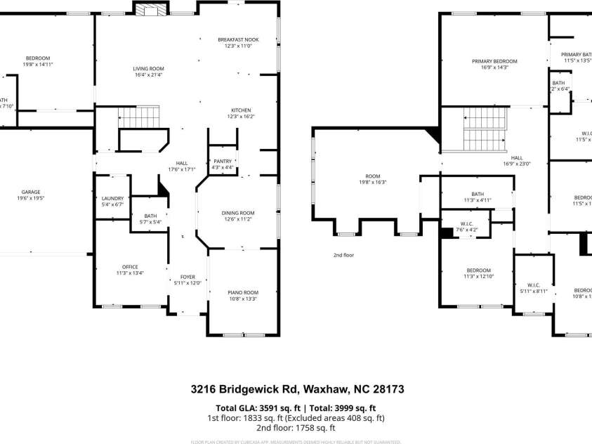 3216 Bridgewick Road, Waxhaw, NC 28173.  MLS# CAR4324809, YatesRealty ID 20462. 