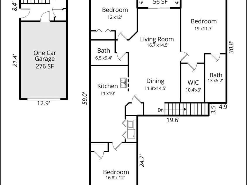 206 Waters Edge Drive, Weaverville, NC 28787.  MLS# CAR4359205, YatesRealty ID 20466. 