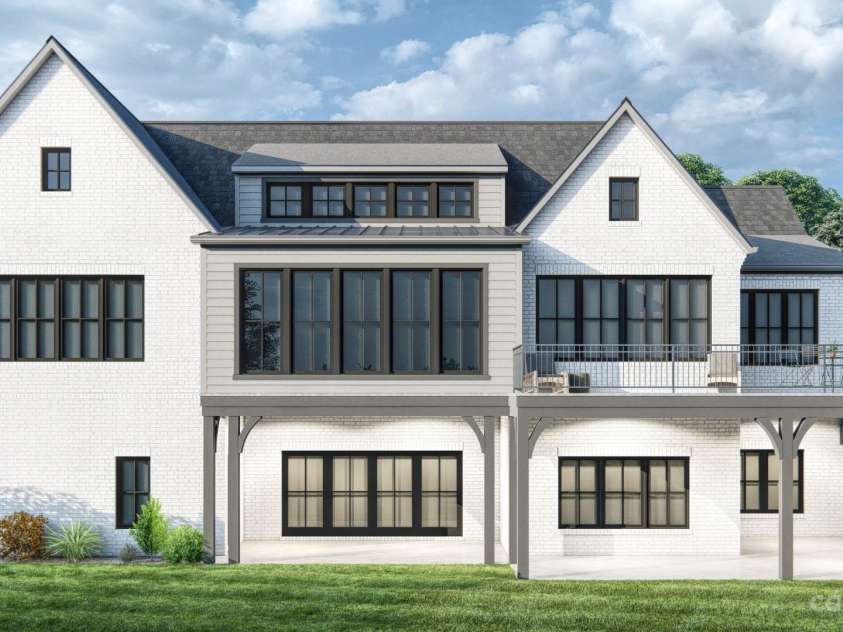 1518 Billy Howey Road, Waxhaw, NC 28173.  MLS# CAR4075086, YatesRealty ID 2047. Rear Elevation 