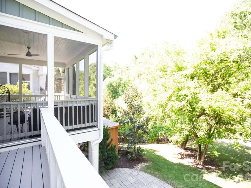 624 James Alexander Way, Davidson, NC 28036.  MLS# CAR4378174, YatesRealty ID 20473. Deck - Main Level