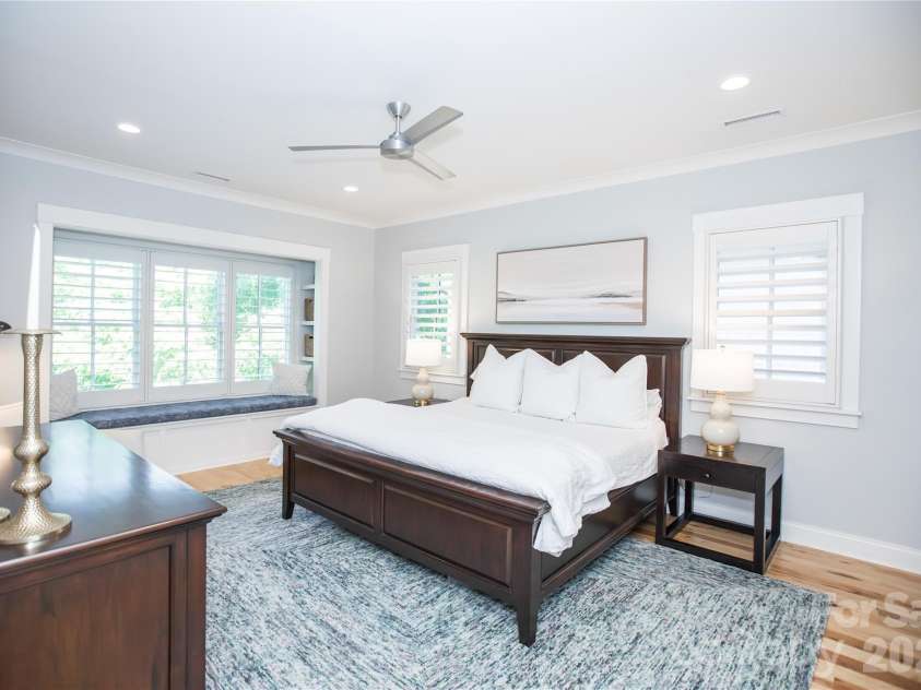 624 James Alexander Way, Davidson, NC 28036.  MLS# CAR4378174, YatesRealty ID 20473. Owner's Bedroom Second Level