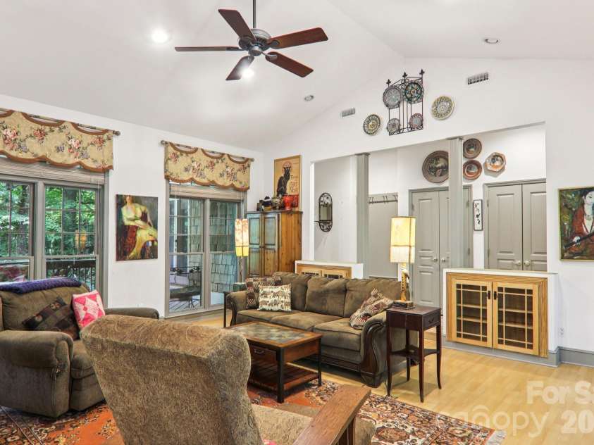 1063 Swiss Pine Lake Drive, Spruce Pine, NC 28777.  MLS# CAR4366630, YatesRealty ID 20477. Custom built in cabinets for functionality and aesthetics