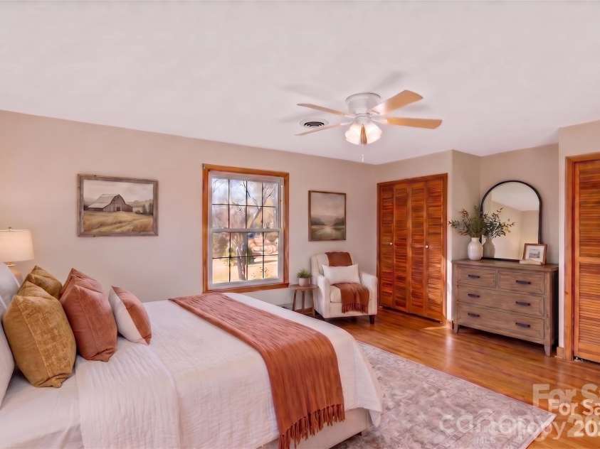 591 Landrum Road, Columbus, NC 28722.  MLS# CAR4337351, YatesRealty ID 20484. VIRTUALLY STAGED PRIMARY SUITE