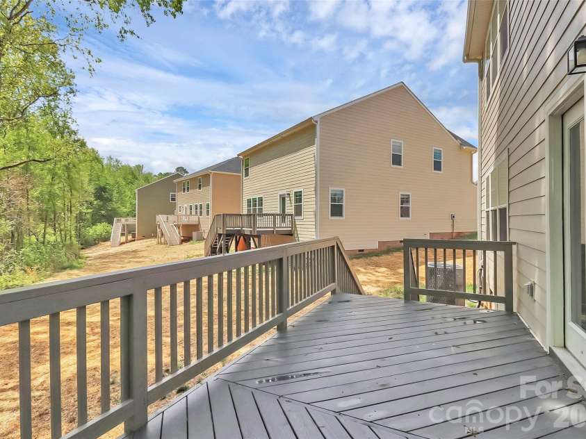 3204 Leah Elizabeth Lane, Monroe, NC 28110.  MLS# CAR4336583, YatesRealty ID 20495. Huge Deck for entertaining!
