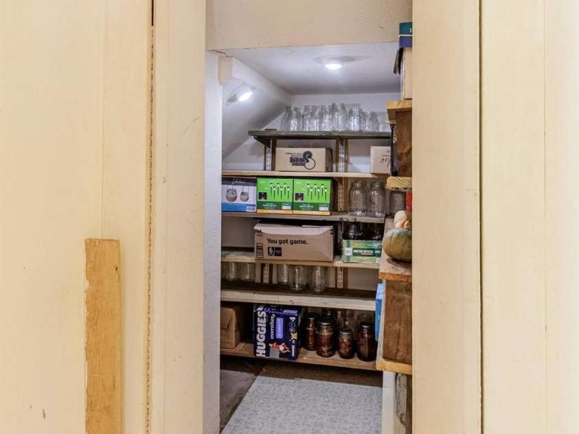 97 Covered Bridge Road, Stecoah, NC 98771.  MLS# CAR4377921, YatesRealty ID 20498. Canning Closet
