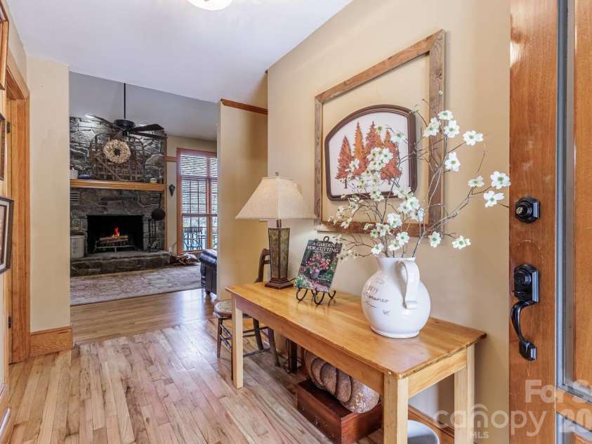 97 Covered Bridge Road, Stecoah, NC 98771.  MLS# CAR4377921, YatesRealty ID 20498. Foyer