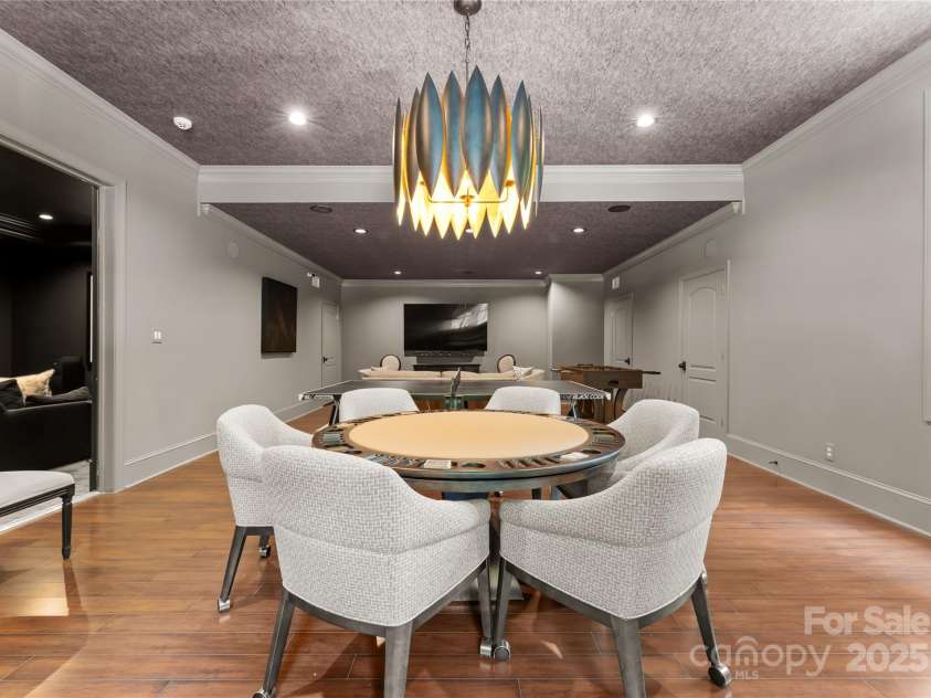 8500 Longview Club Drive, Waxhaw, NC 28173.  MLS# CAR4268585, YatesRealty ID 20500. Lower level recreation room/living room