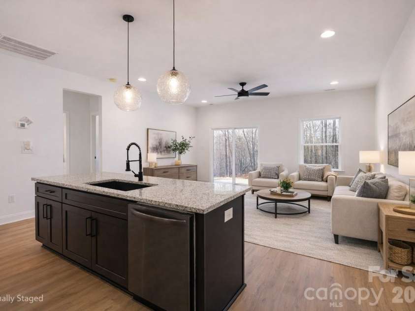 119 Chapel Hill Drive, Troy, NC 27371.  MLS# CAR4347674, YatesRealty ID 20503. Virtually Staged