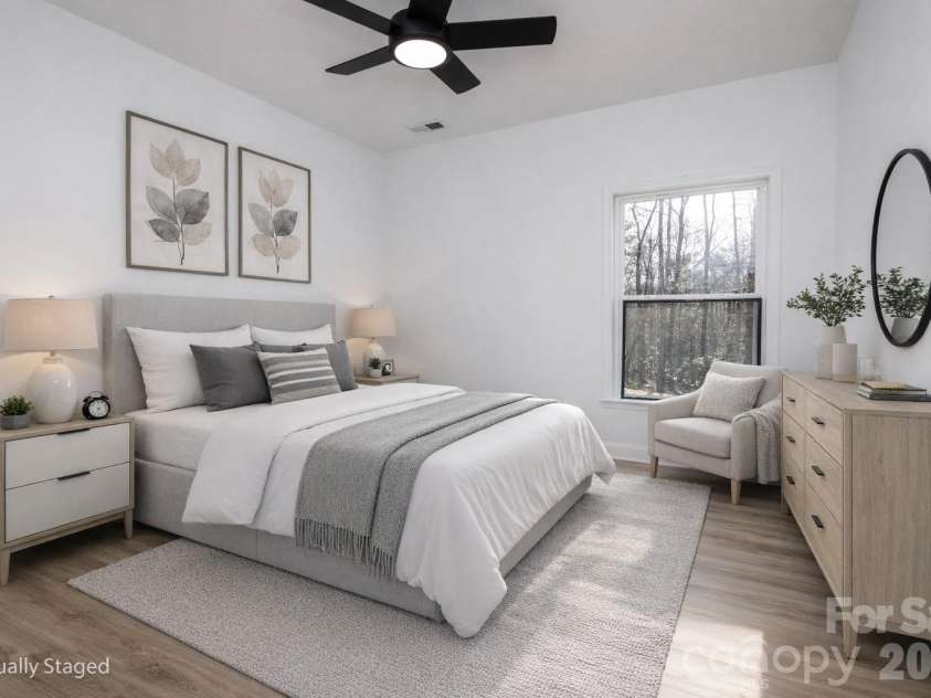 119 Chapel Hill Drive, Troy, NC 27371.  MLS# CAR4347674, YatesRealty ID 20503. Virtually Staged