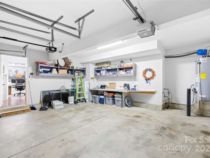 10908 Delsing Court, Charlotte, NC 28214.  MLS# CAR4264464, YatesRealty ID 20504. 2-car garage with lots of storage.