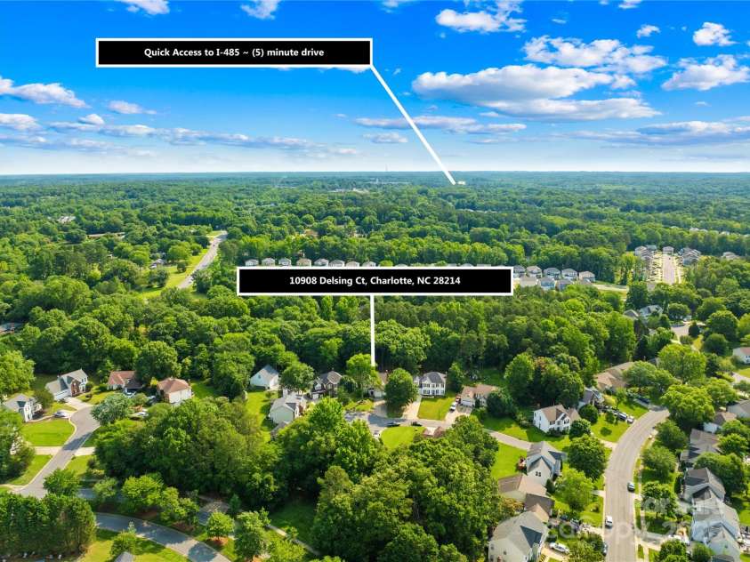 10908 Delsing Court, Charlotte, NC 28214.  MLS# CAR4264464, YatesRealty ID 20504. 