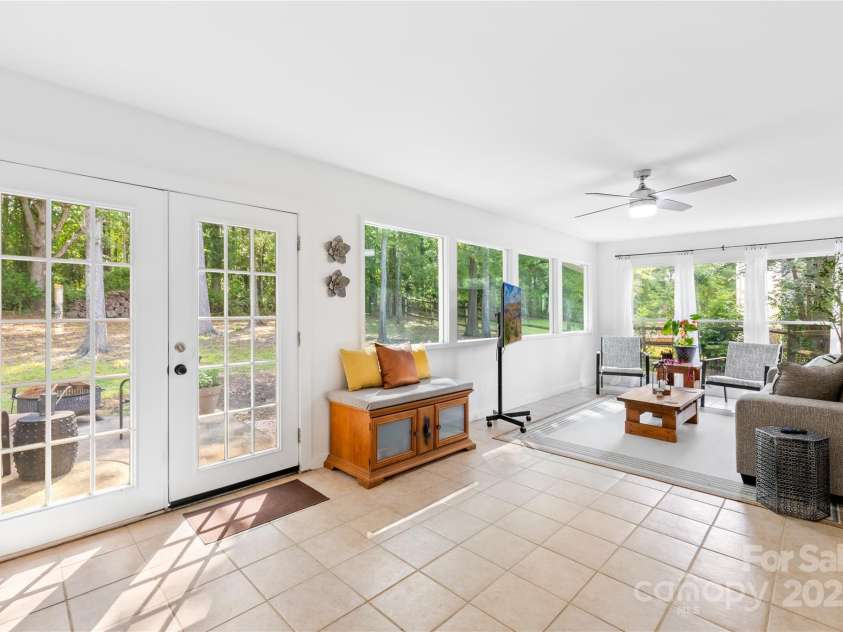 10908 Delsing Court, Charlotte, NC 28214.  MLS# CAR4264464, YatesRealty ID 20504. Sunroom has so much natural light!