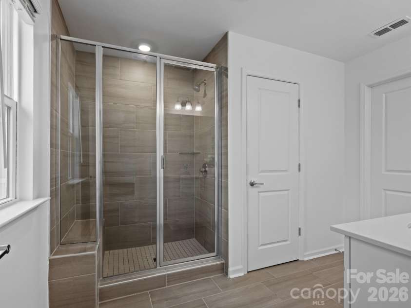 3608 Pamlico Street, Monroe, NC 28110.  MLS# CAR4345526, YatesRealty ID 20505. Primary Bathroom