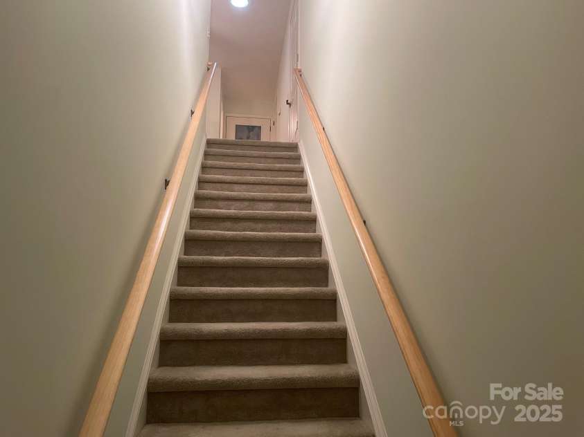 481 26th Avenue, Hickory, NC 28601.  MLS# CAR4326989, YatesRealty ID 2051. Stairs to Bonus Room
