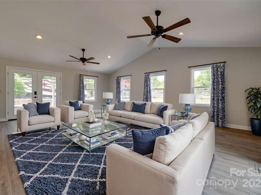 5200 Masons Ferry Road, Clover, SC 29710.  MLS# CAR4250775, YatesRealty ID 20513. Virtually staged living area