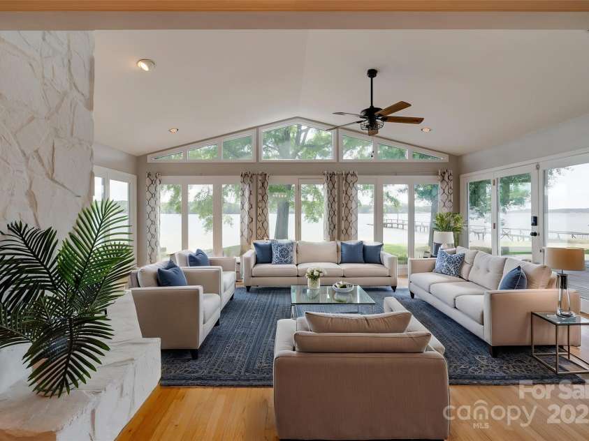 5200 Masons Ferry Road, Clover, SC 29710.  MLS# CAR4250775, YatesRealty ID 20513. Virtually staged living area