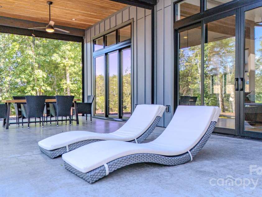 223 Linville View Drive, Nebo, NC 28761.  MLS# CAR4258430, YatesRealty ID 20516. Ahh relax in the back