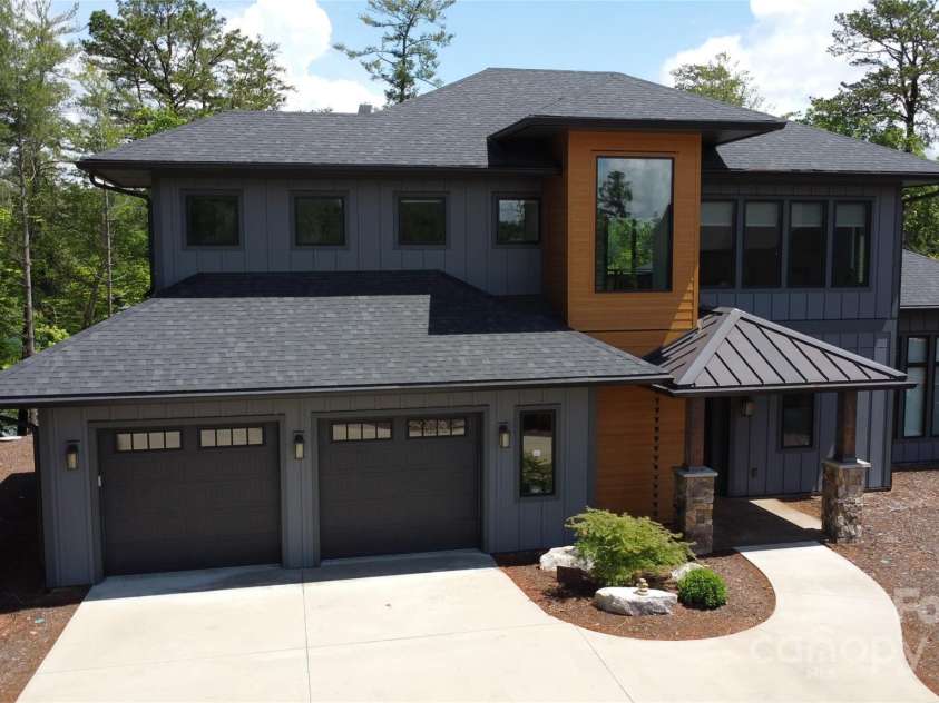 223 Linville View Drive, Nebo, NC 28761.  MLS# CAR4258430, YatesRealty ID 20516. Front elevation
