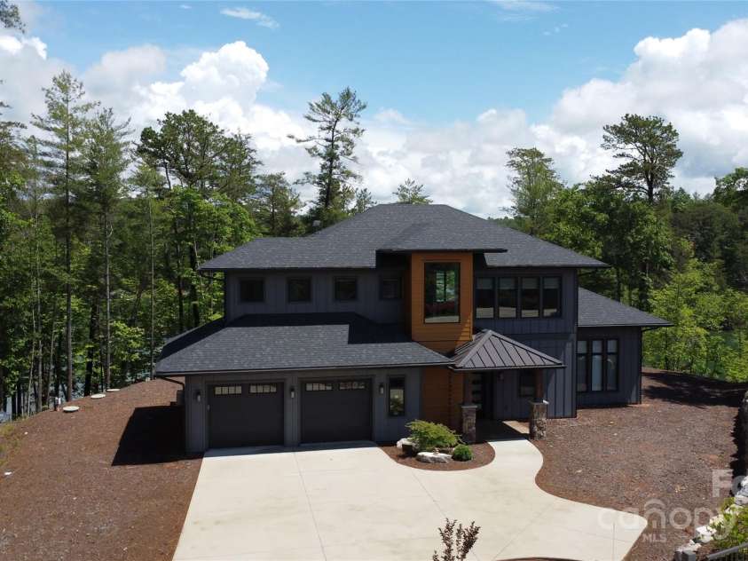 223 Linville View Drive, Nebo, NC 28761.  MLS# CAR4258430, YatesRealty ID 20516. Front elevation2