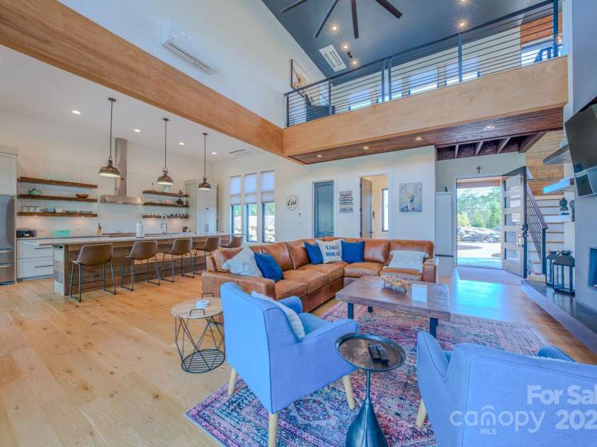 223 Linville View Drive, Nebo, NC 28761.  MLS# CAR4258430, YatesRealty ID 20516. Main living 2