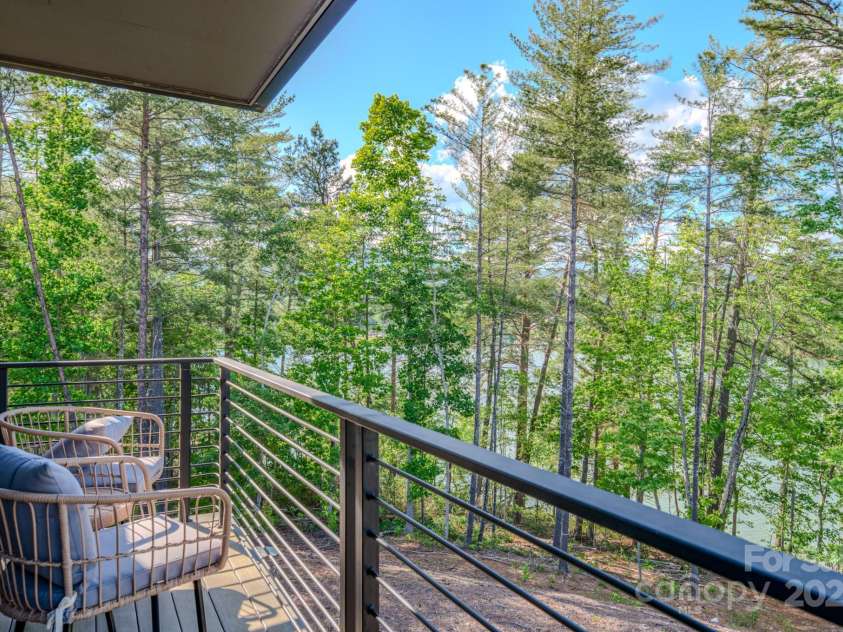 223 Linville View Drive, Nebo, NC 28761.  MLS# CAR4258430, YatesRealty ID 20516. View Primary BR balcony 2
