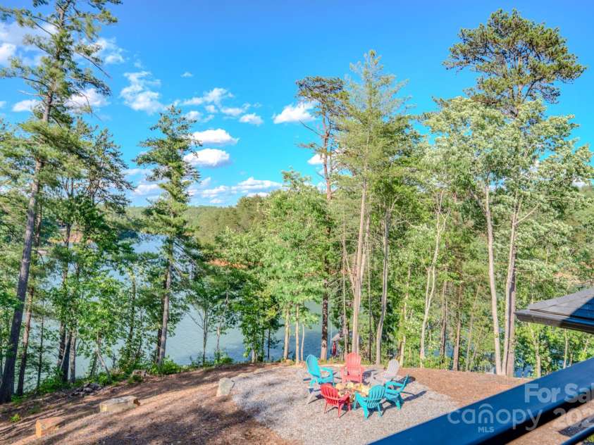 223 Linville View Drive, Nebo, NC 28761.  MLS# CAR4258430, YatesRealty ID 20516. View Primary BR balcony