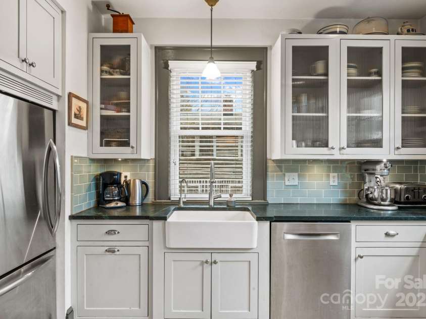 5 Chiles Avenue, Asheville, NC 28803.  MLS# CAR4219140, YatesRealty ID 20523. A Farmhouse Sink That You're Sure to Love