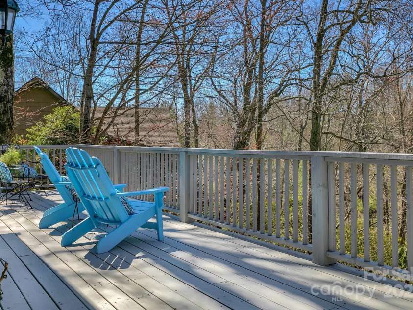 2600 Connestee Trail, Brevard, NC 28712.  MLS# CAR4235647, YatesRealty ID 20535. Main Deck