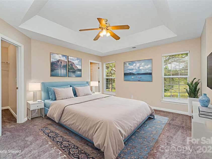 5322 Jocelyn Lane, Charlotte, NC 28269.  MLS# CAR4266929, YatesRealty ID 20537. Primary Bedroom