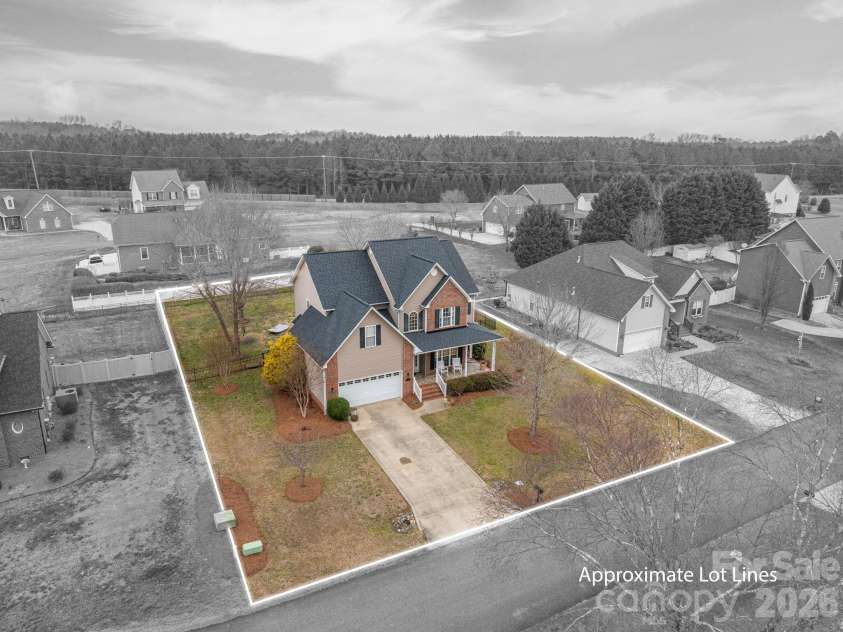 1605 Stone Pine Drive, Gastonia, NC 28056.  MLS# CAR4349618, YatesRealty ID 2055. 