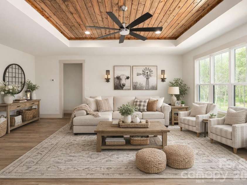 42435 Bowers Road, Norwood, NC 28128.  MLS# CAR4368963, YatesRealty ID 20563. Virtually Staged