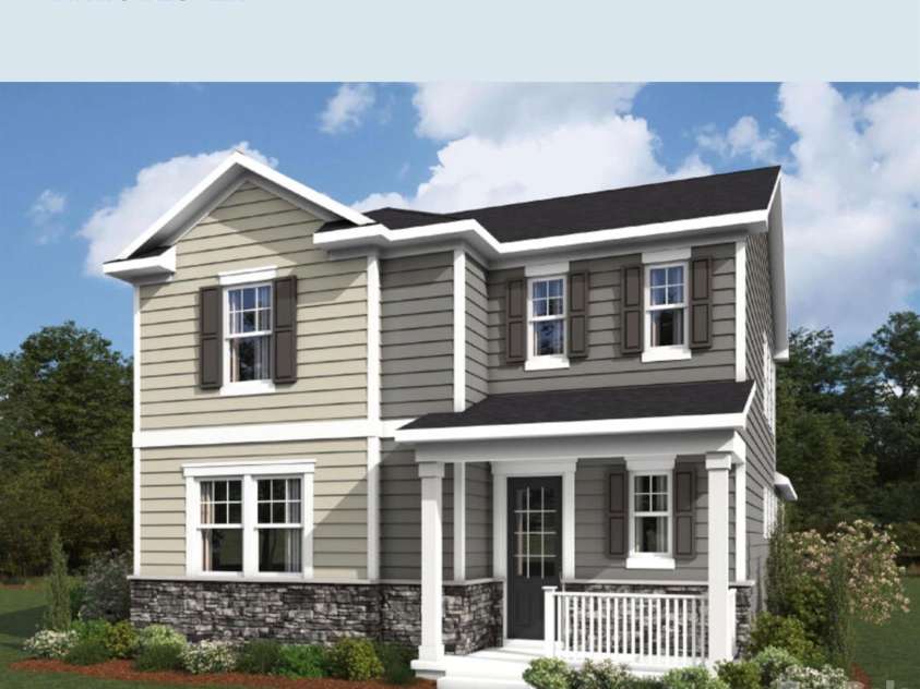 446 Spire Street, Rock Hill, SC 29730.  MLS# CAR4366525, YatesRealty ID 20569. Colonial style elevation
