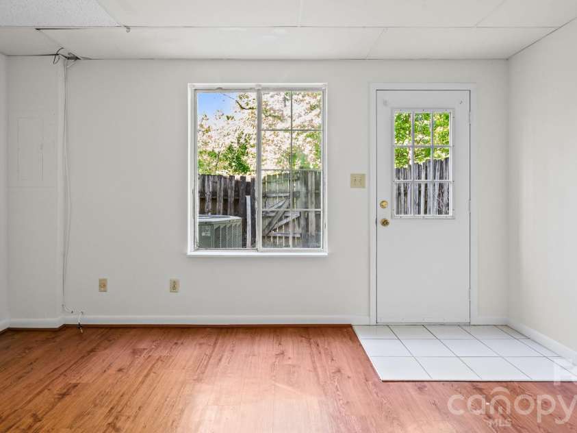 7344 Pebblestone Drive, Charlotte, NC 28212.  MLS# CAR4378230, YatesRealty ID 20570. Flexible Rec Room in Basement