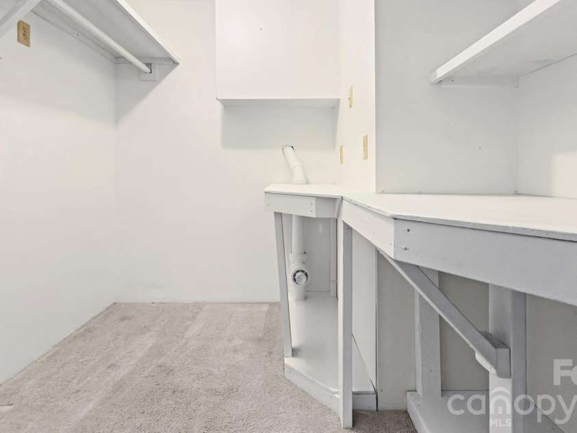 7344 Pebblestone Drive, Charlotte, NC 28212.  MLS# CAR4378230, YatesRealty ID 20570. Walk In Storage Closet in Basement