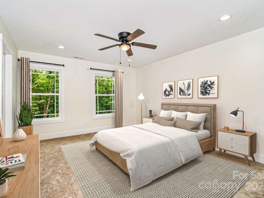 6493 Mt Lebanon Road, Troy, NC 27371.  MLS# CAR4267589, YatesRealty ID 20575. Virtually Staged