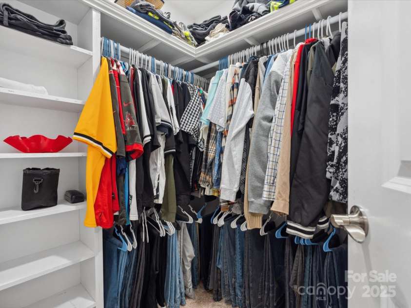 195 Bluebird Lane, Salisbury, NC 28146.  MLS# CAR4259402, YatesRealty ID 20581. Primary Closet